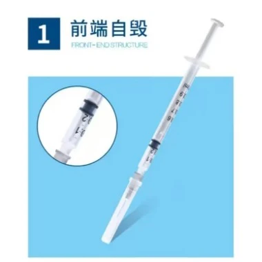 Self-destruct Disposable Syringe manufacturers